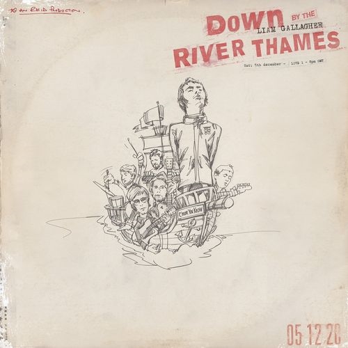 【おまけCL付】新品 ダウン・バイ・ザ・リバー・テムズ DOWN BY THE RIVER THAMES / リアム・ギャラガー(CD) WPCR18437