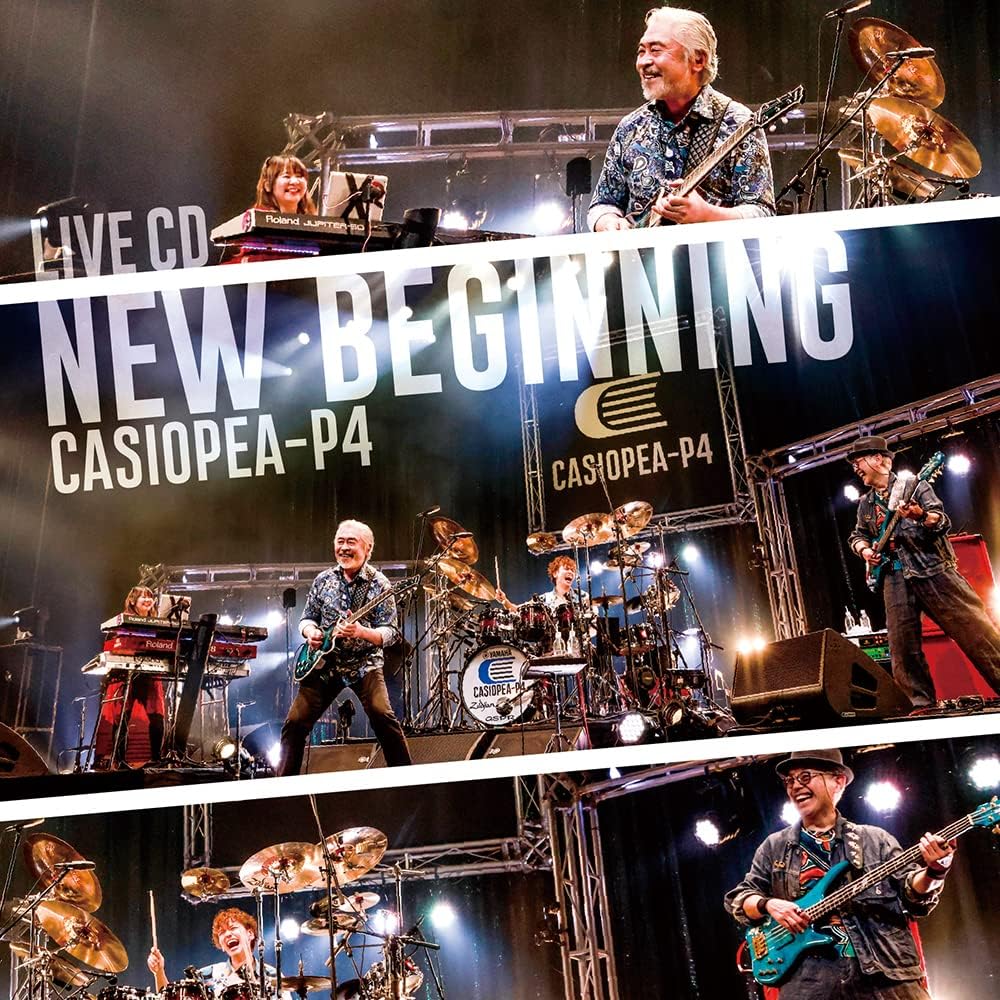 【おまけCL付】新品 NEW BEGINNING LIVE CD / CASIOPEA-P4(カシオペア ピーフォー) (2CD) HUCD10320-SK